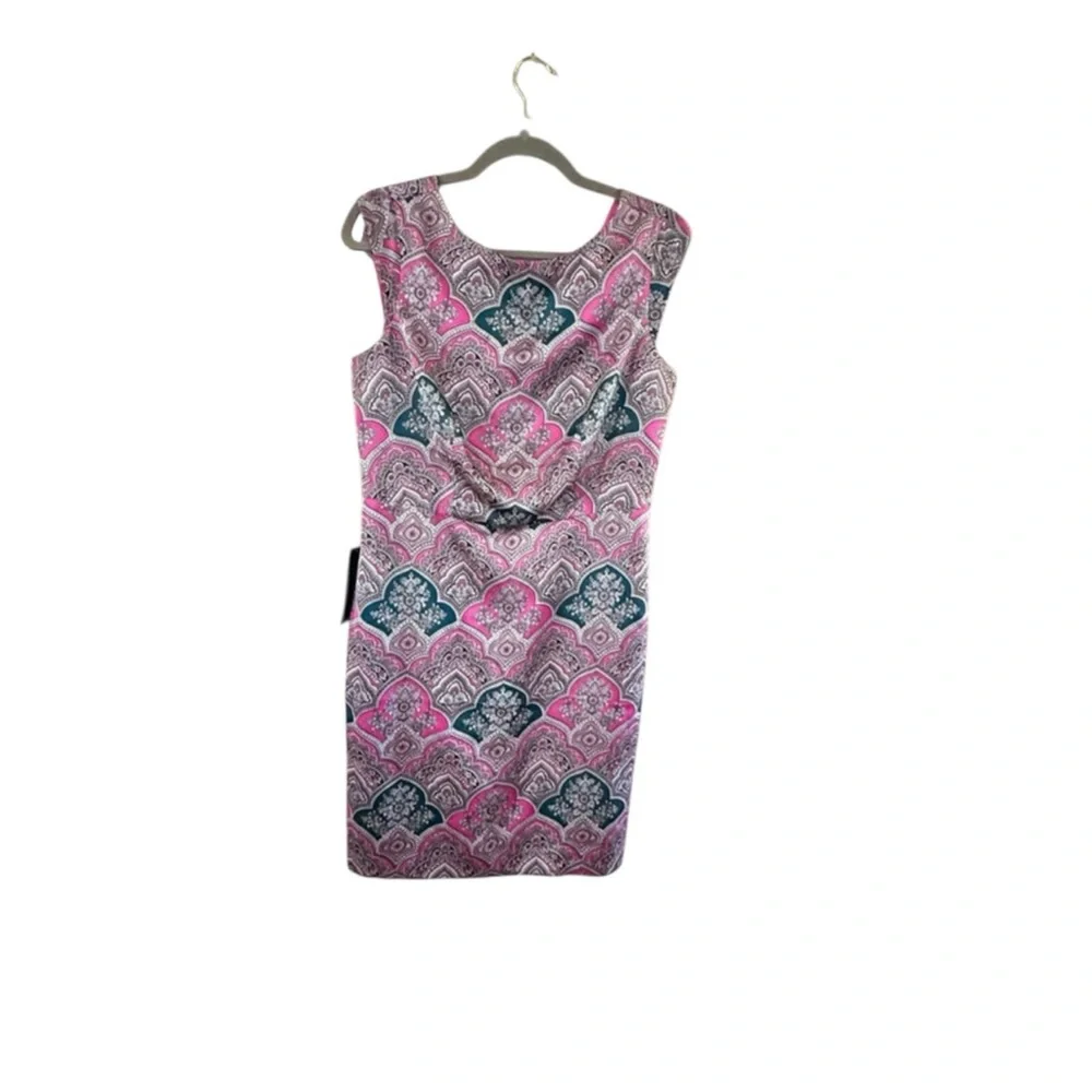 The Limited Pink and Gray Backless Dress